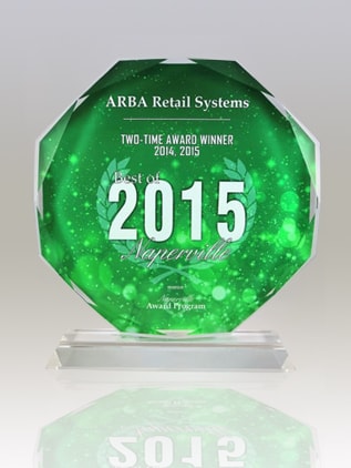 ARBA Retail Systems – Two Time Award Winner 2014 & 2015 Naperville