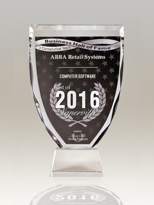2016 ARBA Retail System Computer Software award POS System Inventory Management