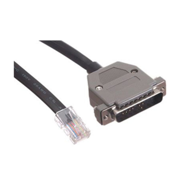 RJ45 to DB 25 Cable6 foot ( Thermal Printer Cable) ARBA Retail