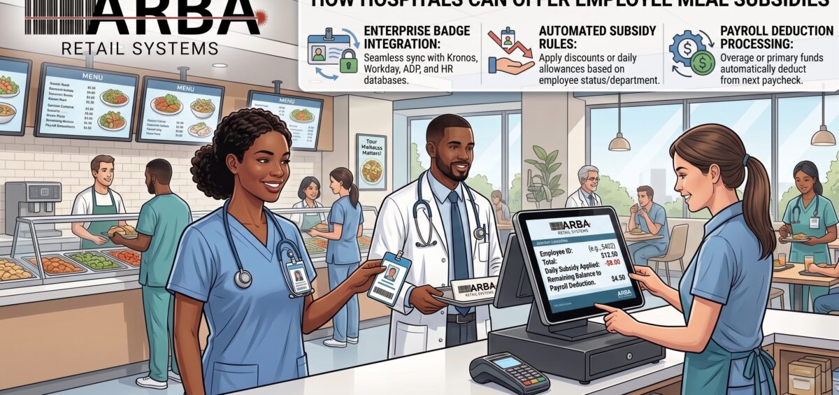 How hospitals can offer employee meal subsidies